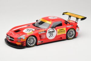 Mercedes SLS AMG GT3 #35 T. Heyer / T. Jager 24 Hours of Spa 2011 Minichamps 1:18 B66960196 Metalas