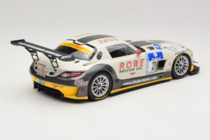 Mercedes SLS AMG GT3 #21 Rowe Racing M. Zehe / M. Hartung ADAC 24h Nurburgring 2012 Minichamps 1:18 151123121 Metalas - nuotrauka 2 iš 6