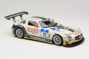 Mercedes SLS AMG GT3 #21 Rowe Racing M. Zehe / M. Hartung ADAC 24h Nurburgring 2012 Minichamps 1:18 151123121 Metalas - nuotrauka 4 iš 6