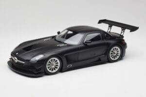 Mercedes SLS AMG GT3 C197 Street Matinis Juodas Minichamps 1:18 151113101 Metalas
