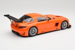Mercedes SLS AMG GT3 C197 Street Oranžinis Minichamps 1:18 151113105 Metalas - nuotrauka 2 iš 6