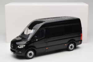 Mercedes Sprinter Juodas Norev 1:18 183041 Metalas - nuotrauka 8 iš 8