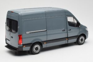 Mercedes Sprinter W907 Mėlynai Pilkas Norev 1:18 183423 Metalas - nuotrauka 3 iš 7