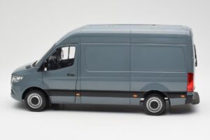 Mercedes Sprinter W907 Mėlynai Pilkas Norev 1:18 183423 Metalas - nuotrauka 4 iš 7