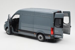Mercedes Sprinter W907 Mėlynai Pilkas Norev 1:18 183423 Metalas - nuotrauka 5 iš 7