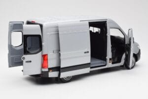 Mercedes Sprinter W907 Sidabrinis Norev 1:18 183424 Metalas - nuotrauka 2 iš 8