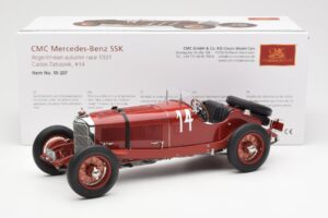Mercedes SSK #14 Zatuszek Argentinian Autumn Race 1931 CMC 1:18 M-207 Metalas - nuotrauka 6 iš 6