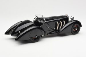 Mercedes SSK Trossi The Black Prince CMC 1:18 M-225 Metalas - nuotrauka 2 iš 6