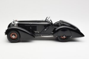 Mercedes SSK Trossi The Black Prince CMC 1:18 M-225 Metalas - nuotrauka 3 iš 6