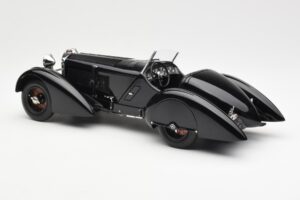 Mercedes SSK Trossi The Black Prince CMC 1:18 M-225 Metalas - nuotrauka 5 iš 6