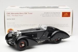 Mercedes SSK Trossi The Black Prince CMC 1:18 M-225 Metalas - nuotrauka 6 iš 6