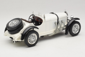 Mercedes SSK Baltas Bburago 1:18 3009-P3 Metalas - nuotrauka 2 iš 6