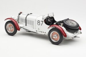 Mercedes SSKL R. Caracciola / W. Sebastian Mille Miglia Winner 1931 CMC 1:18 M-055 Metalas - nuotrauka 5 iš 6