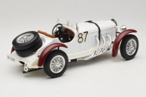 Mercedes SSKL #87 R. Caracciola Mille Miglia 1931 Bburago 1:18 3202 Metalas - nuotrauka 2 iš 6