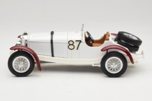 Mercedes SSKL #87 R. Caracciola Mille Miglia 1931 Bburago 1:18 3202 Metalas - nuotrauka 3 iš 6