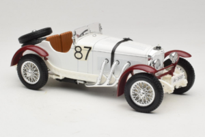 Mercedes SSKL #87 R. Caracciola Mille Miglia 1931 Bburago 1:18 3202 Metalas - nuotrauka 4 iš 6