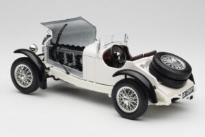 Mercedes SSKL Baltas Bburago 1:18 3002 Metalas - nuotrauka 5 iš 8