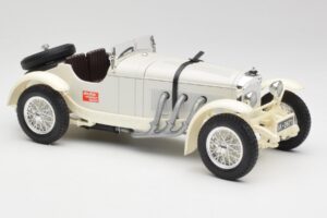 Mercedes SSKL Baltas & Kreminis Bburago 1:18 3002-M1 Metalas - nuotrauka 4 iš 6