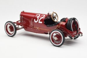 Mercedes #32 C. Lautenschlager / Traub Targa Florio 2nd Place 1924 CMC 1:18 M-187 Metalas - nuotrauka 5 iš 6