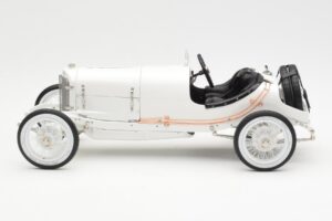 Mercedes Targa Florio Baltas CMC 1:18 M-206 Metalas - nuotrauka 3 iš 6