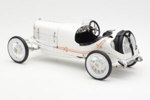 Mercedes Targa Florio Baltas CMC 1:18 M-206 Metalas - nuotrauka 5 iš 6