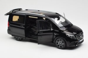 Mercedes V-Class W447 AMG Line Juodas Norev 1:18 183860 Metalas - nuotrauka 2 iš 6