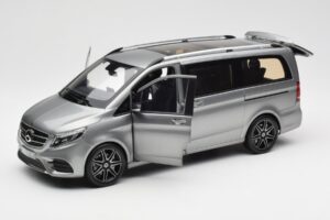 Mercedes V-Class W447 AMG Line Pilkas Metalinis Norev 1:18 183488 Metalas - nuotrauka 2 iš 9