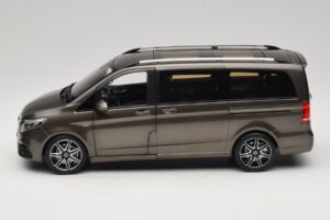 Mercedes V-Class W447 AMG Line Indium Grey Norev 1:18 183873 Metalas - nuotrauka 4 iš 8