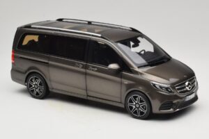 Mercedes V-Class W447 AMG Line Indium Grey Norev 1:18 183873 Metalas - nuotrauka 6 iš 8