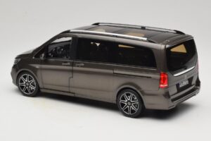Mercedes V-Class W447 AMG Line Indium Grey Norev 1:18 183873 Metalas - nuotrauka 7 iš 8