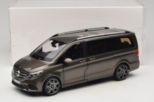 Mercedes V-Class W447 AMG Line Indium Grey Norev 1:18 183873 Metalas - nuotrauka 8 iš 8