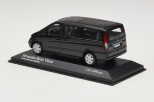 Mercedes Viano Juodas Minichamps 1:43 400032210 Metalas - nuotrauka 3 iš 4