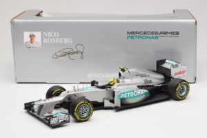 Mercedes W03 #8 N. Rosberg Mercedes AMG Petronas 2012 Minichamps 1:18 110120008 Metalas - nuotrauka 7 iš 7