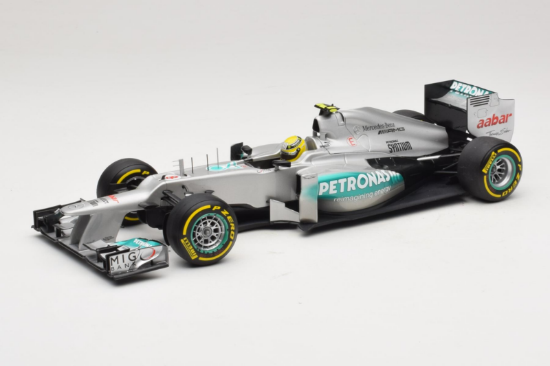 Mercedes W03 #8 N. Rosberg Mercedes AMG Petronas 2012 Minichamps 1:18 110120008 Metalas