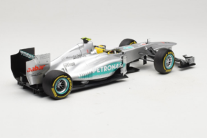 Mercedes W03 #8 N. Rosberg Mercedes AMG Petronas Showcar 2012 Minichamps 1:18 110120078 Metalas - nuotrauka 2 iš 7