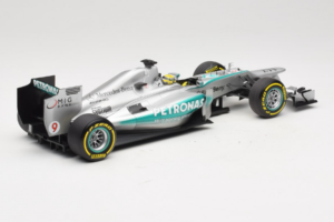 Mercedes W04 #9 N. Rosberg Mercedes AMG Petronas Showcar 2013 Minichamps 1:18 110130079 Metalas - nuotrauka 2 iš 7