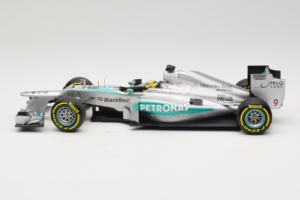 Mercedes W04 #9 N. Rosberg Mercedes AMG Petronas Showcar 2013 Minichamps 1:18 110130079 Metalas - nuotrauka 3 iš 7