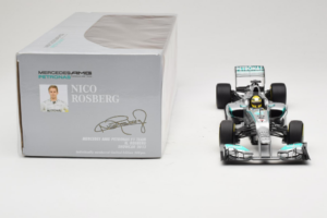 Mercedes W04 #9 N. Rosberg Mercedes AMG Petronas Showcar 2013 Minichamps 1:18 110130079 Metalas - nuotrauka 6 iš 7