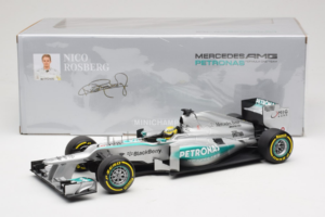Mercedes W04 #9 N. Rosberg Mercedes AMG Petronas Showcar 2013 Minichamps 1:18 110130079 Metalas - nuotrauka 7 iš 7