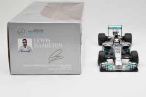 Mercedes W05 #44 L. Hamilton Mercedes AMG Petronas Chinese Grand Prix Winner 2014 Minichamps 1:18 110140244 Metalas - nuotrauka 6 iš 7