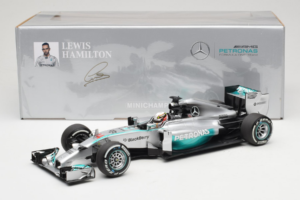Mercedes W05 #44 L. Hamilton Mercedes AMG Petronas Chinese Grand Prix Winner 2014 Minichamps 1:18 110140244 Metalas - nuotrauka 7 iš 7