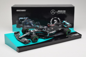 Mercedes W11 #44 L. Hamilton Mercedes AMG Petronas Turkish Grand Prix Winner World Champion 2020 Minichamps 1:18 113201444 De - nuotrauka 7 iš 7