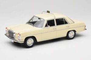 Mercedes W115 Smėlio Taxi MCG 1:18 MCG18055 Metalas