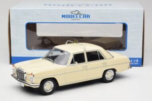 Mercedes W115 Smėlio Taxi MCG 1:18 MCG18055 Metalas - nuotrauka 6 iš 6
