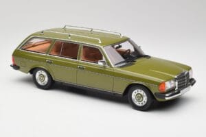 Mercedes W123 200T Cypress Žalias BoS Models 1:18 BOS008 Metalas - nuotrauka 4 iš 6