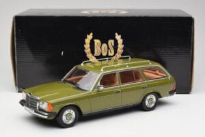 Mercedes W123 200T Cypress Žalias BoS Models 1:18 BOS008 Metalas - nuotrauka 6 iš 6