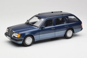 Mercedes 300D W124 T-Modell Nautical Mėlynas Norev 1:18 183962 Metalas