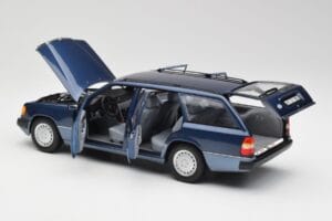 Mercedes 300D W124 T-Modell Nautical Mėlynas Norev 1:18 183962 Metalas - nuotrauka 5 iš 8