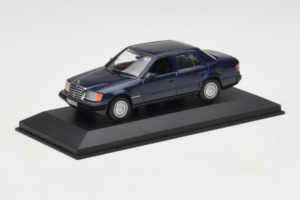 Mercedes W124 Tamsiai Mėlynas Minichamps 1:43 MB006 Metalas - nuotrauka 2 iš 4
