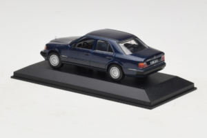 Mercedes W124 Tamsiai Mėlynas Minichamps 1:43 MB006 Metalas - nuotrauka 3 iš 4